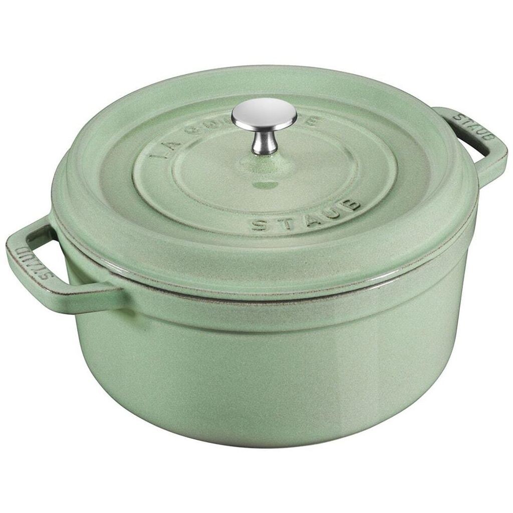 

STAUB Кокот круглый 28 см Шалфей