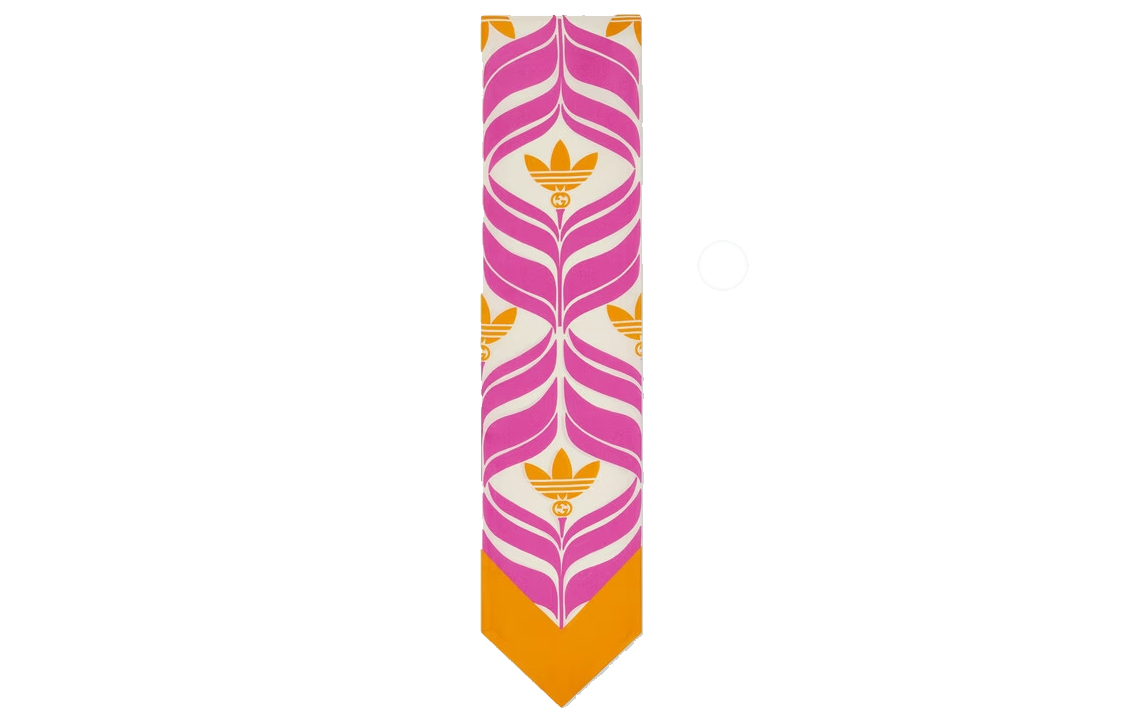 

GUCCI Женский галстук-бабочка розовый с оранжевым, Pink/Orange