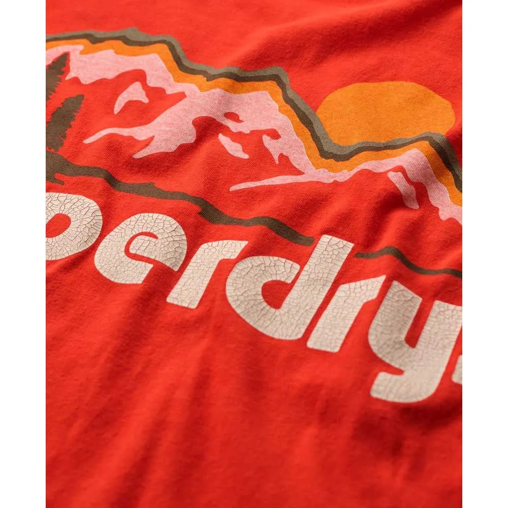 Футболка с коротким рукавом Superdry Great Outdoors Relaxed Fit, оранжевый — фото 2