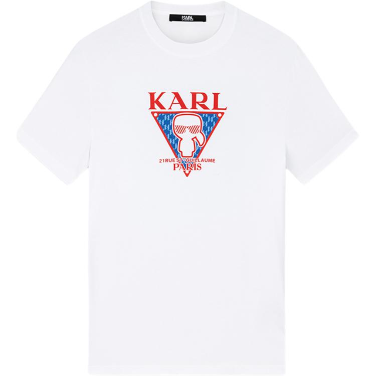 

KARL LAGERFELD / Karl Lagerfeld Jeans Футболка KARL LAGERFELD SS25 мужская белая