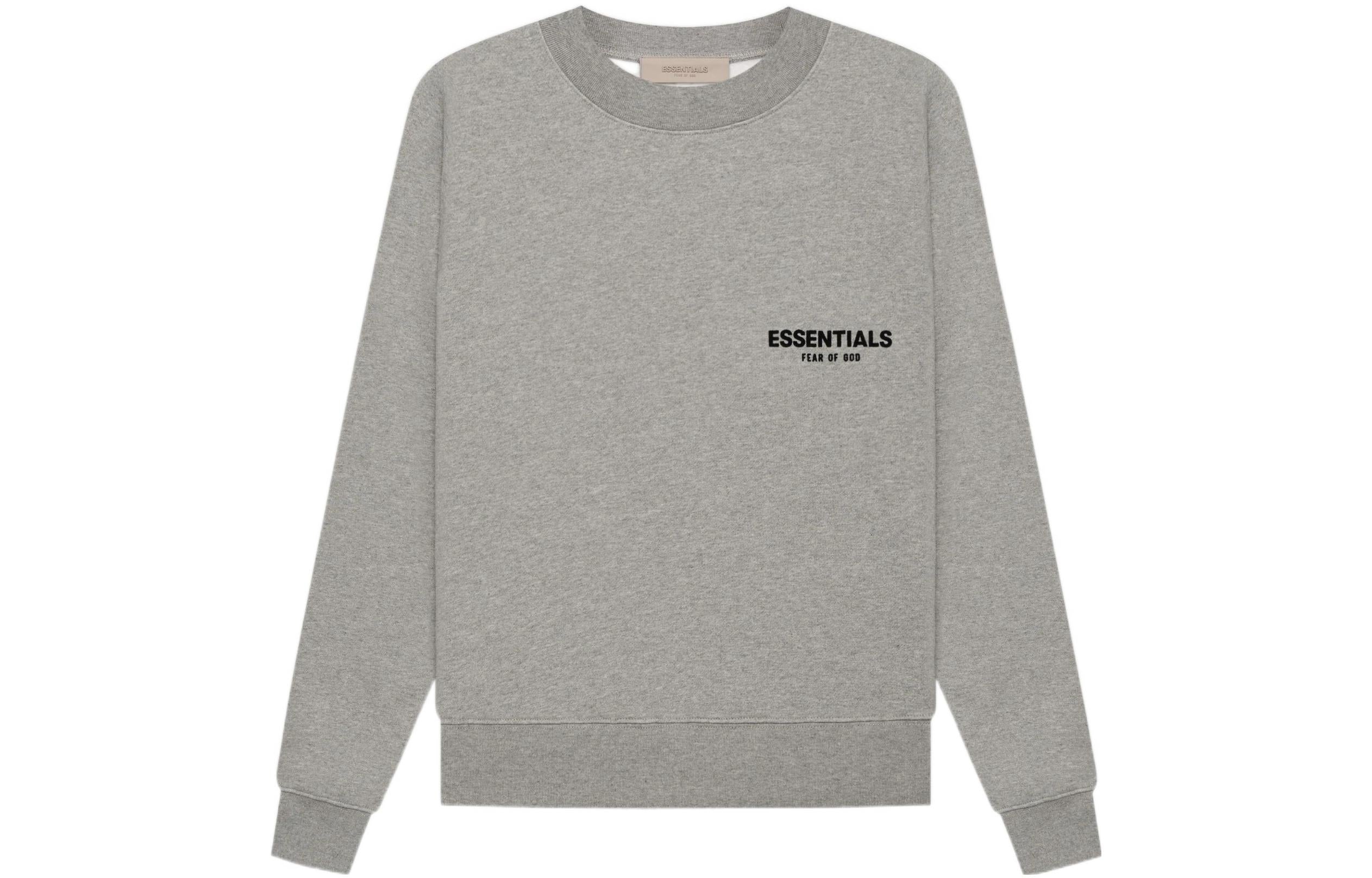 Свитшот Fear of God Essentials FW22 'Dark Oatmeal' — фото 2