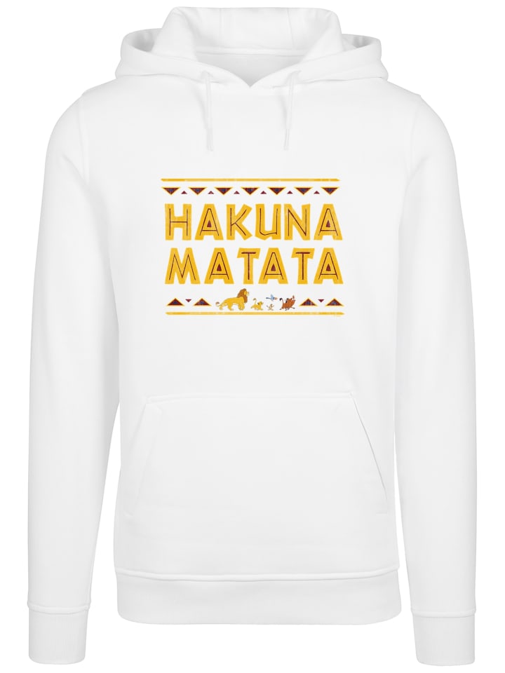 

Худи F4NT4STIC Disney König der Löwen Hakuna Matata, белый