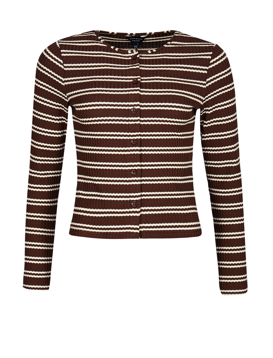 

Вязаный кардиган South Beach, коричневый