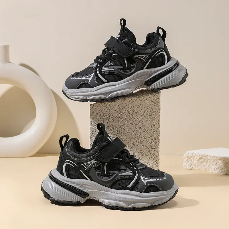 Детские повседневные кроссовки Low Top Kids Lifestyle Shoes Kids' LEE KIDS, черный — фото 4