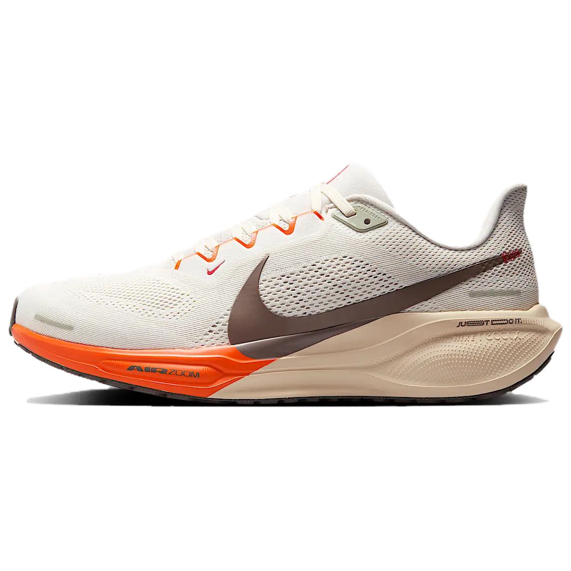 

Nike Кроссовки Air Zoom Pegasus 41 Sail Light Khaki Safety Orange