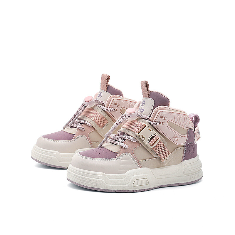 Детские кроссовки для скейтбординга Kids High-top Vintage Black Jeep, цвет Taro Purple — фото 3