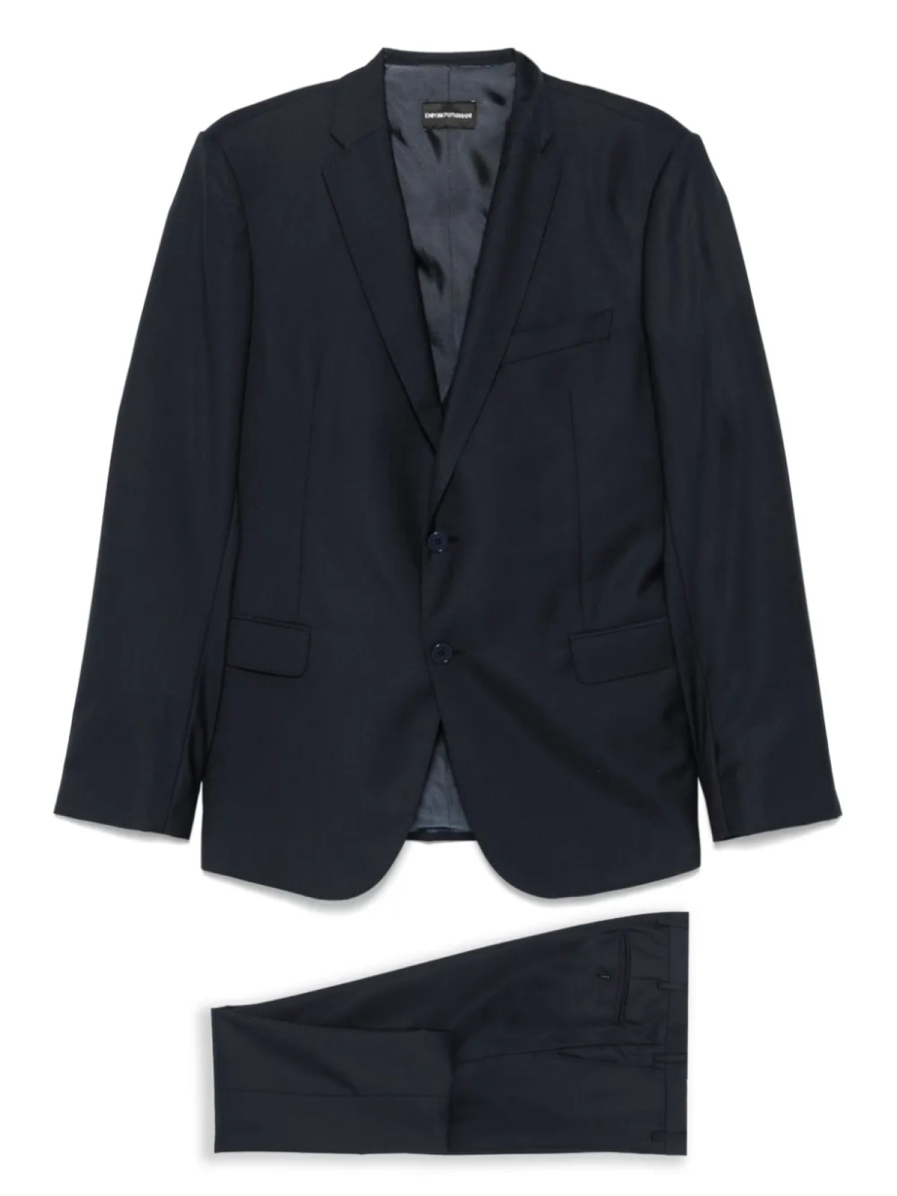 

Однобортный костюм Emporio Armani, синий