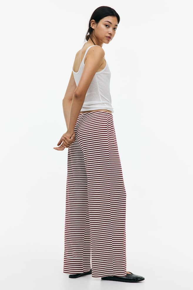 

Широкие брюки с завязками H&M, мультиколор