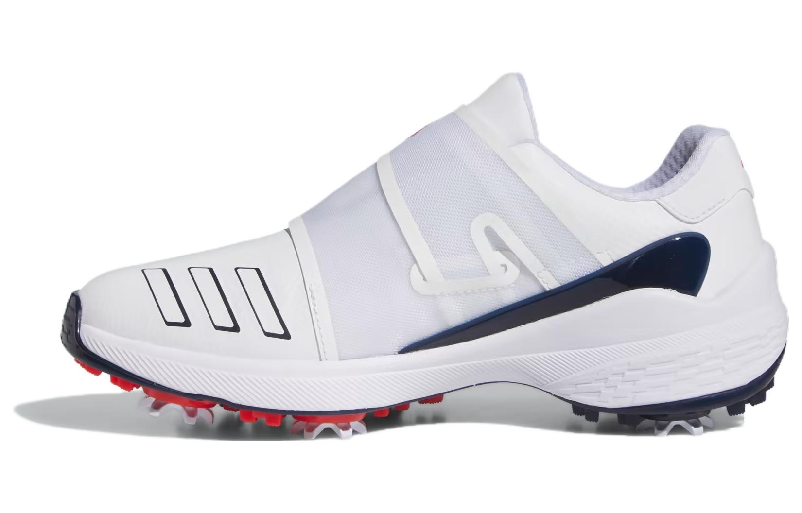 Женские кроссовки для гольфа ZG23 'Белые Черные' Adidas, Белые Синие Красные