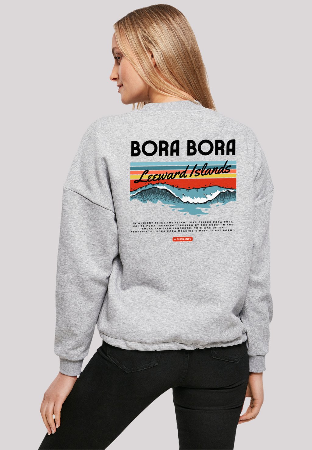 

Толстовка BORA LEEWARDS ISLAND F4NT4STIC, серый