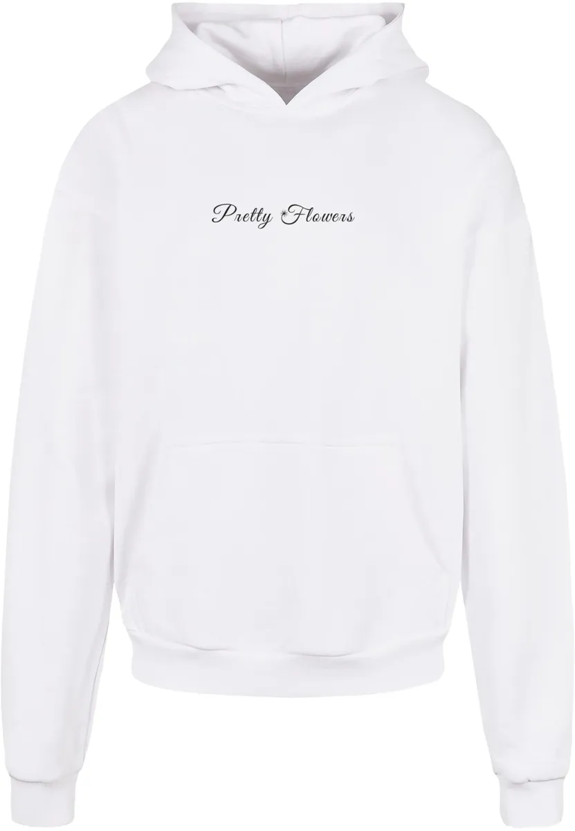 

Толстовка с капюшоном Merchcode " Merchcode Men's Ladies Pretty Flowers - Cropped Tee", белый