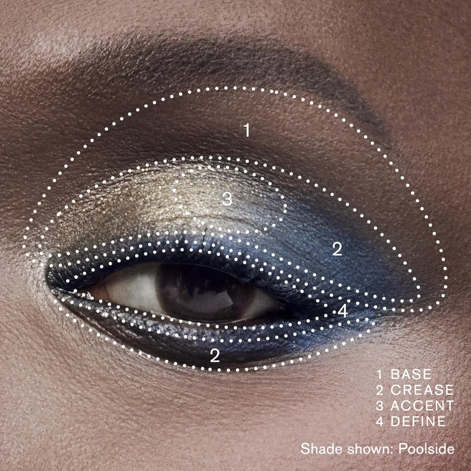 Палетка теней для век Estée Lauder The Essential Eyeshadow Quad Long-Lasting Palette | Shape, Sculpt, Magnify, 0.14 унции, Prenup - Cool + Neutral: light grey (satin), rich grey (matte), soft taupe (satin), and intense black (matte) — фото 4