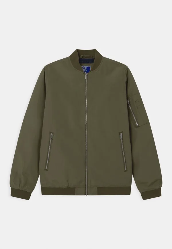 Бомбер jjerush Jack & Jones Junior, Dusty Olive