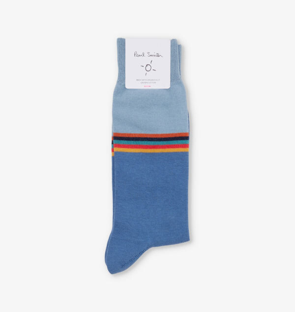 

Вязаные носки Signature-Stripe Crew из хлопковой смеси Paul Smith, зеленый