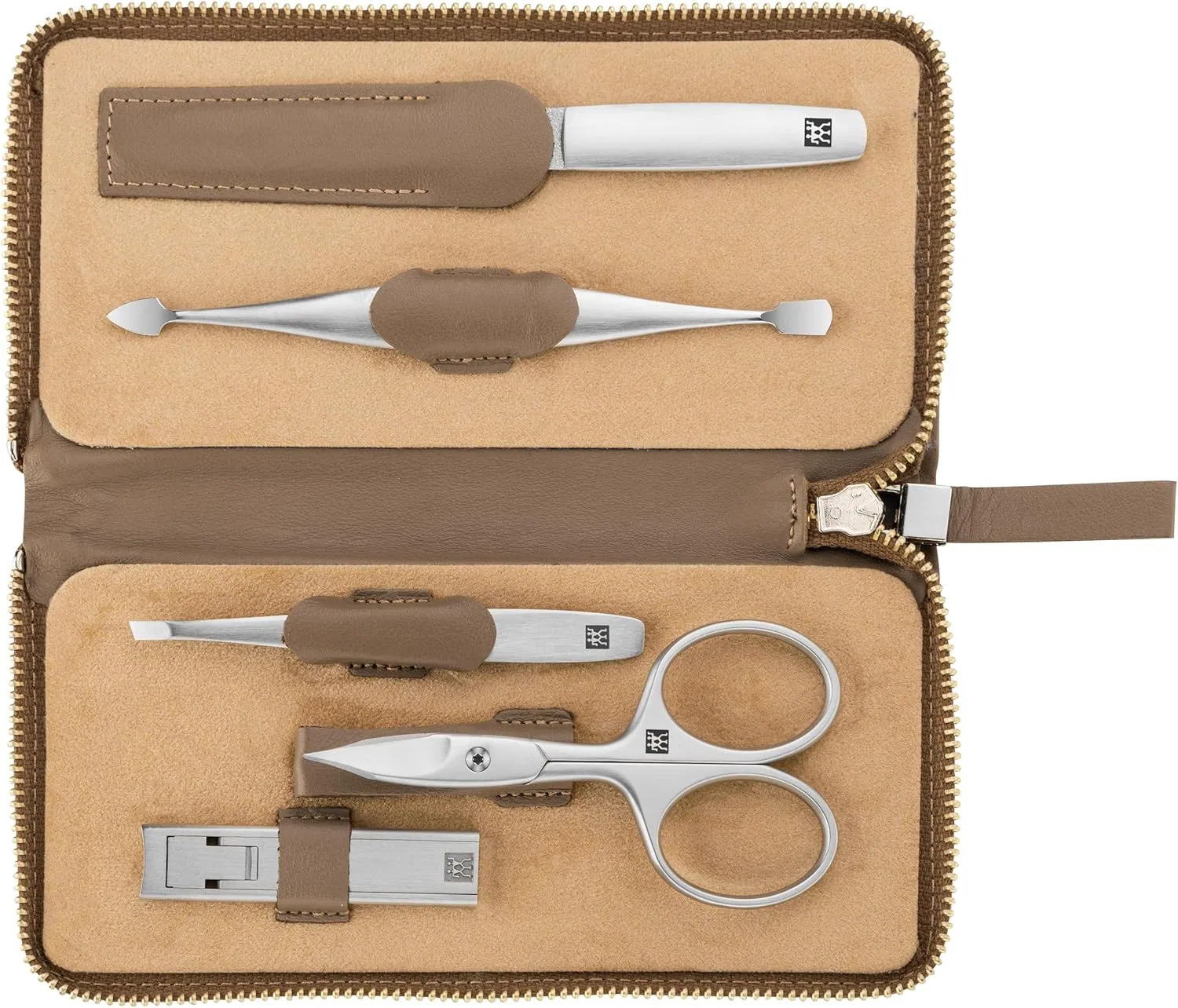 Маникюрный набор ZWILLING Premium Edition в кожаном чехле Zwilling