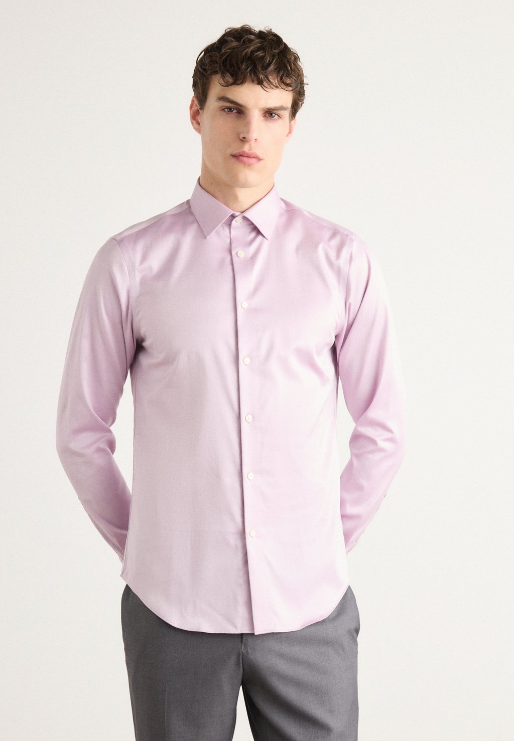 

Классическая рубашка SLIM - Shirt Calvin Klein, цвет Berry