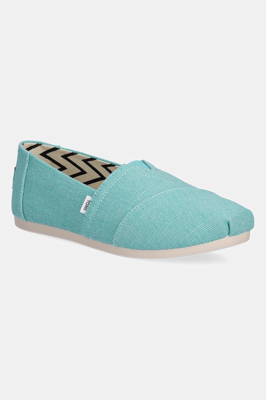Кроссовки Heritage Canvas Toms, бирюзовый