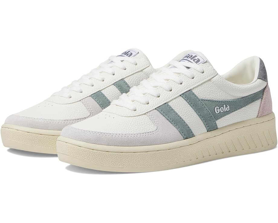 Кроссовки Gola Grandslam Trident, цвет White/Slate/Shadow