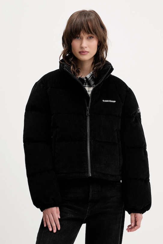

Вельветовая куртка Guess Jeans, черный