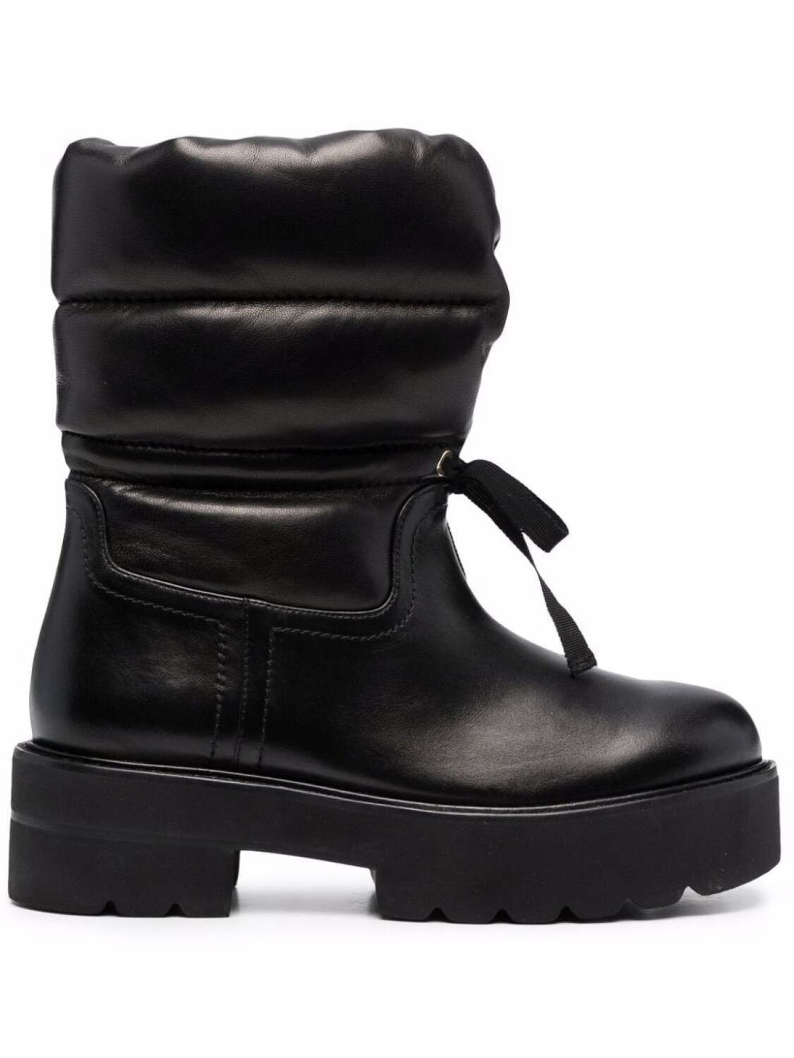 Stuart Weitzman стеганые ботинки, черный