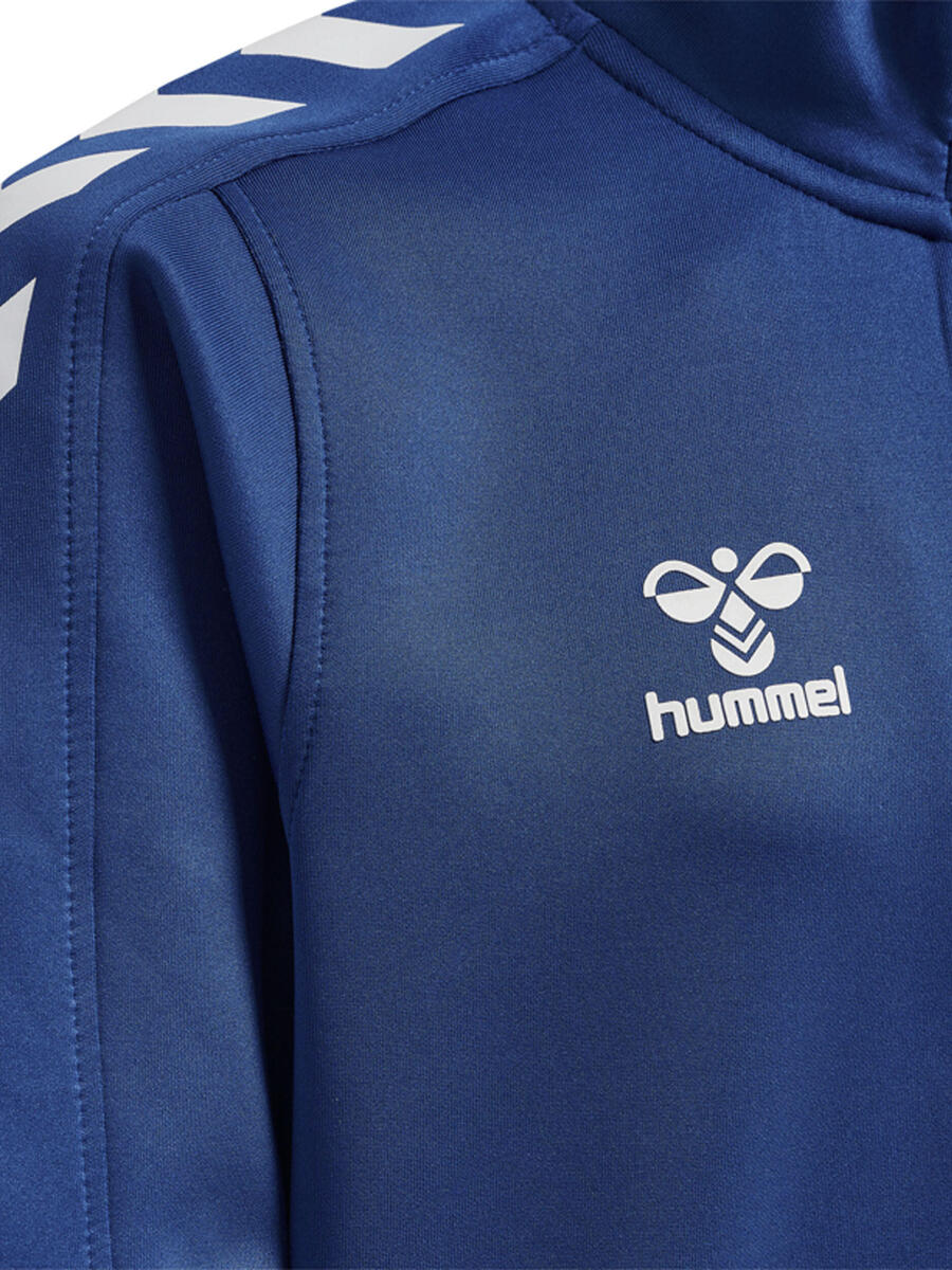 Толстовка с застежкой-молнией на половину длины Hmlcore детская HUMMEL — фото 3
