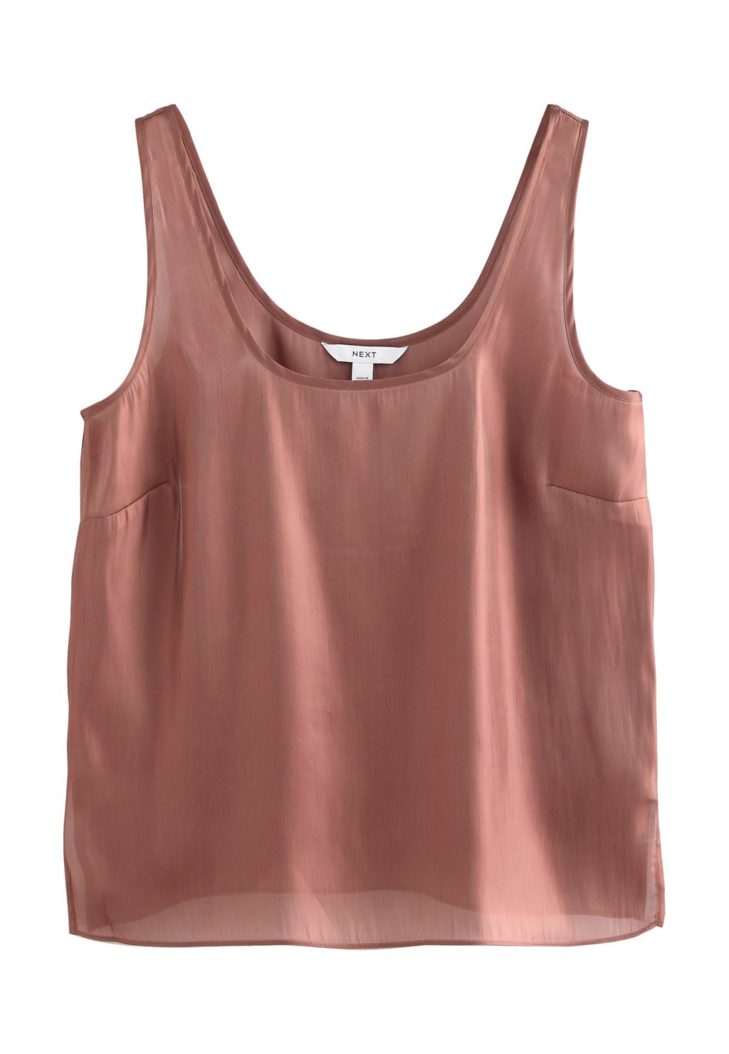 

Топ PETITE FIT - GLOSSY SCOOP NECK - Blouse Next, розовый