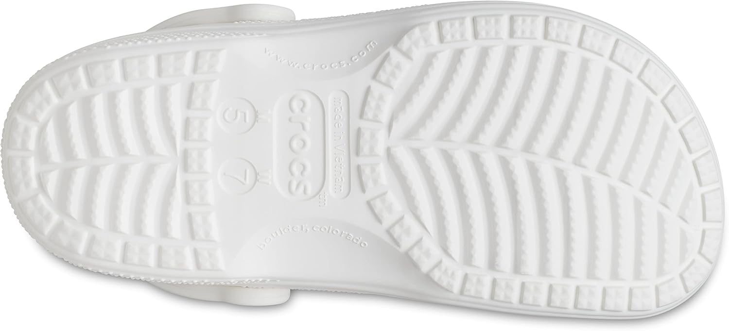 Унисекс сабо Crocs Ralen с подкладкой, белый/серый/светло-серый — фото 3