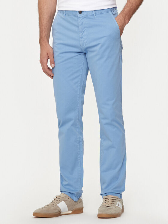 

Брюки-Чиносы slim fit Boss, синий