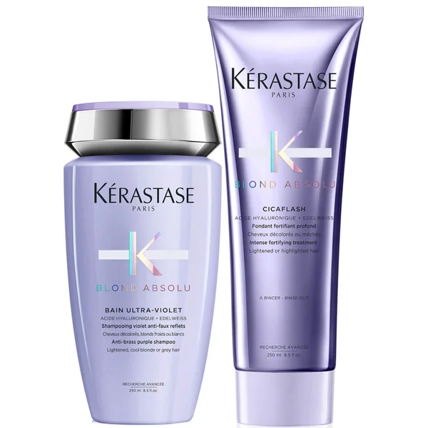 

Kérastase blond абсолютно нейтрализует и кондиционирует дуэт Kerastase