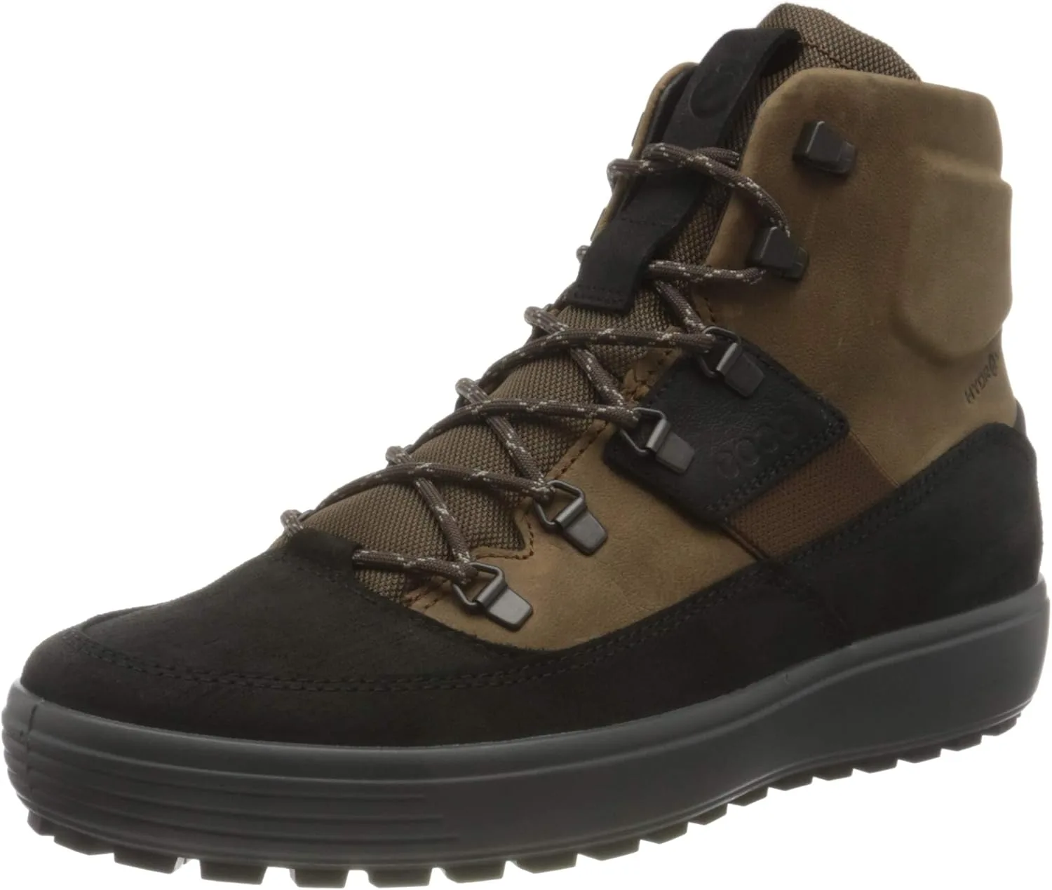 Мужские ботинки ECCO Soft 7 Tred MK Classic, черный/коричневый
