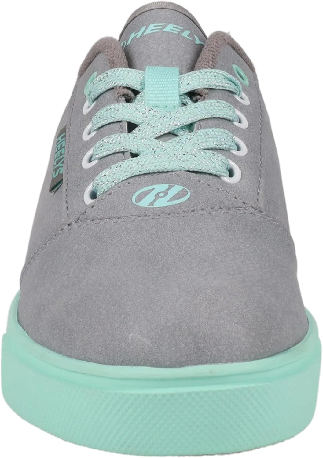 Кроссовки на колесиках Heelys Voyager, Grey/Mint — фото 2
