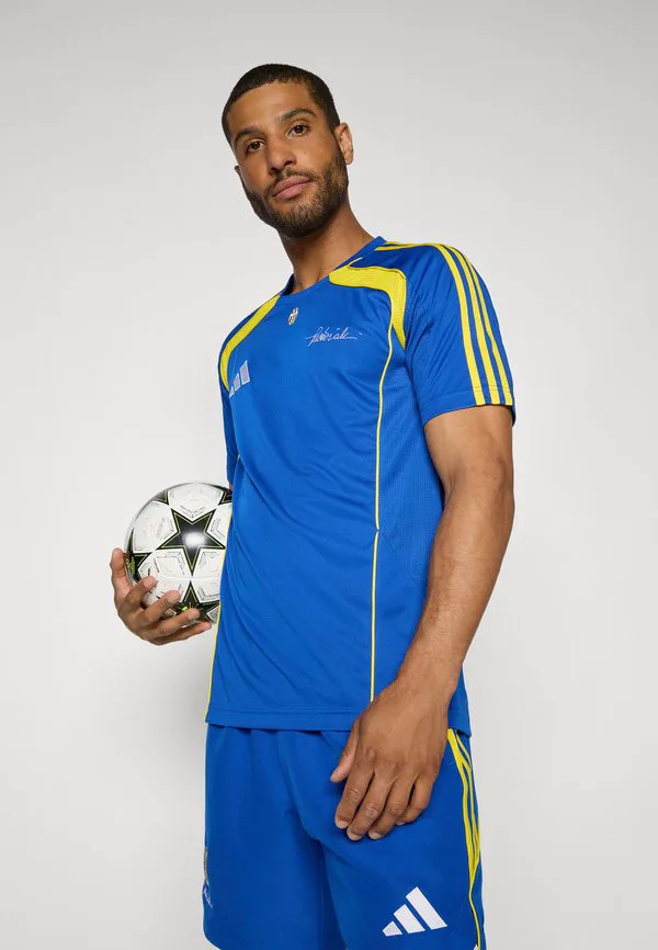 Футболка «ювентус турин» в стиле «урбан-пурист» клубная форма Adidas Performance, Team Royal Blue — фото 4