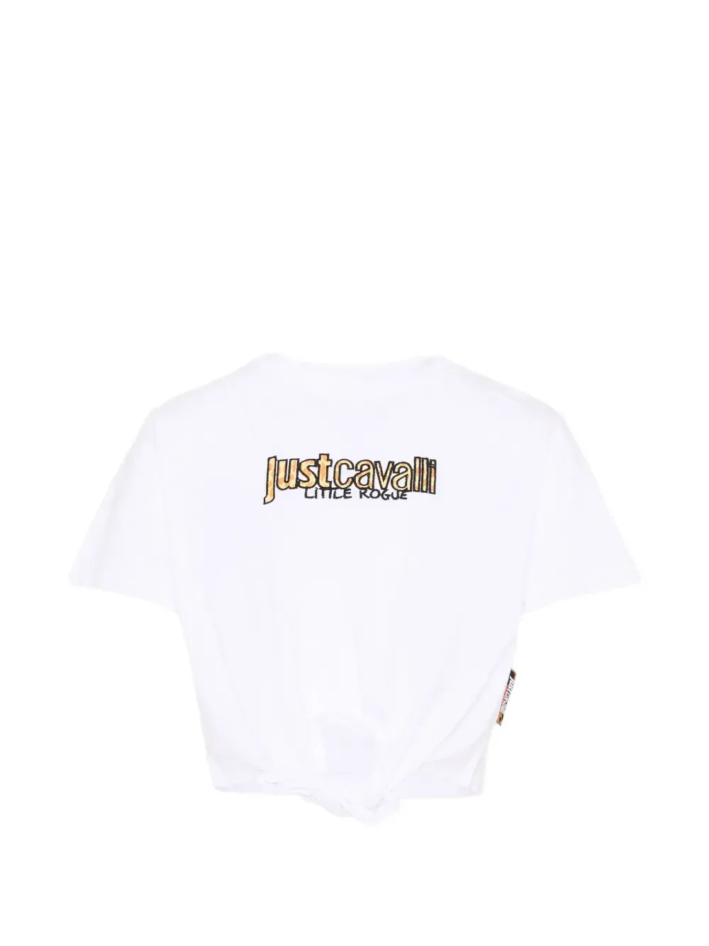 Футболка с короткими рукавами Just Cavalli Kids, белый