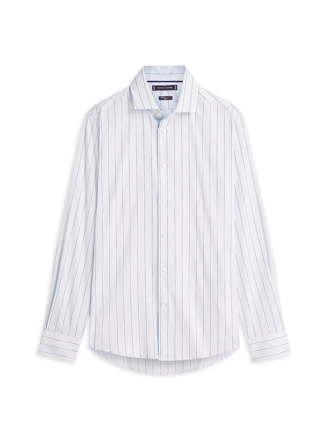 Деловая рубашка приталенного кроя Tommy Hilfiger, Marine Blue/Pastel Blue