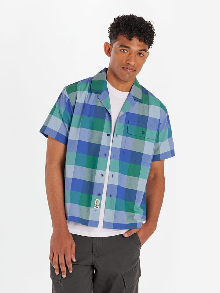 

Рубашка Marmot Funktionshemd Muir Camp Novelty, цвет Blau/Grün