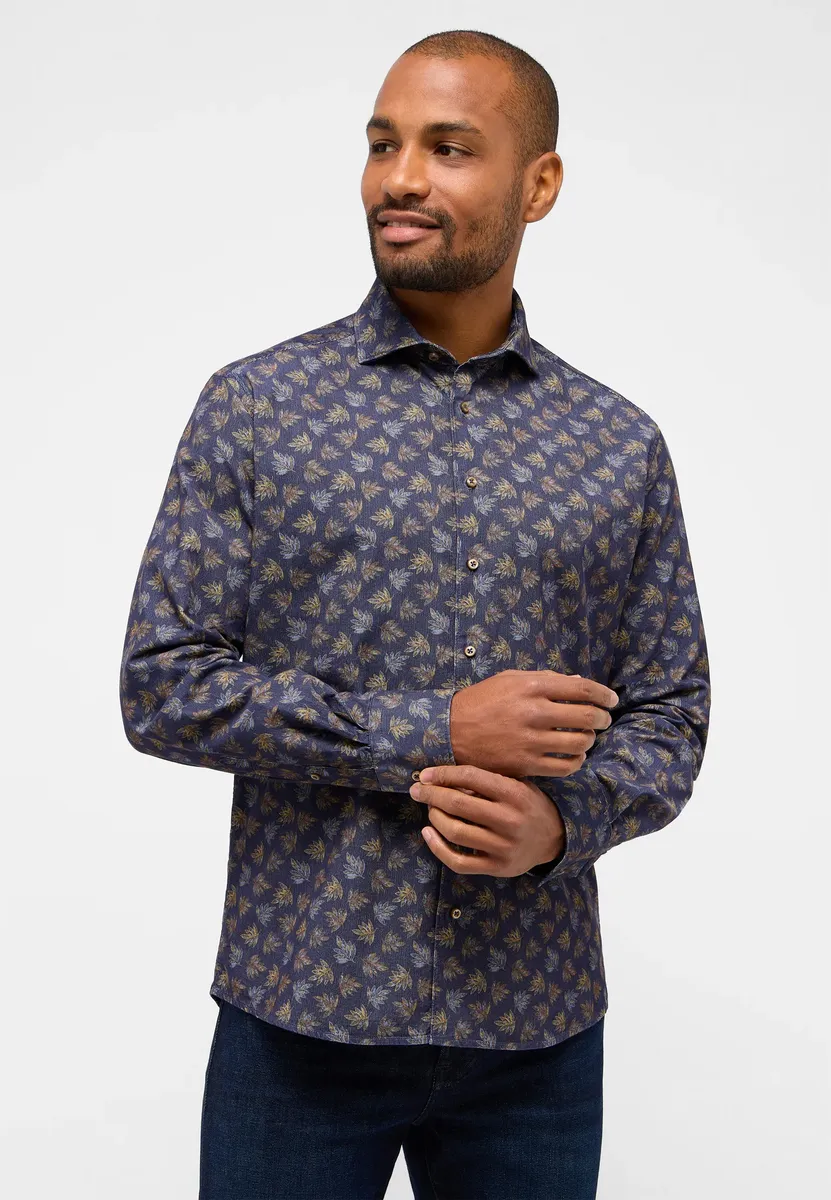 

Рубашка Eterna с длинными рукавами "MODERN FIT", синий