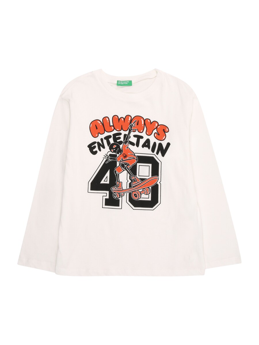 

Лонгслив UNITED COLORS OF BENETTON, Off white