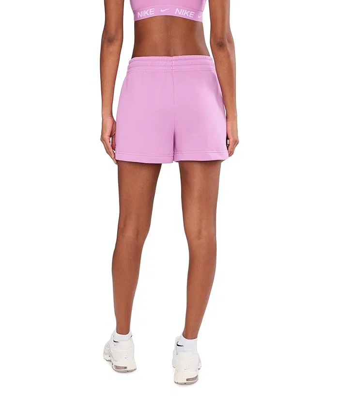 Шорты флисовые Sportswear Phoenix Fleece Nike, Light Magenta/Sail — фото 4