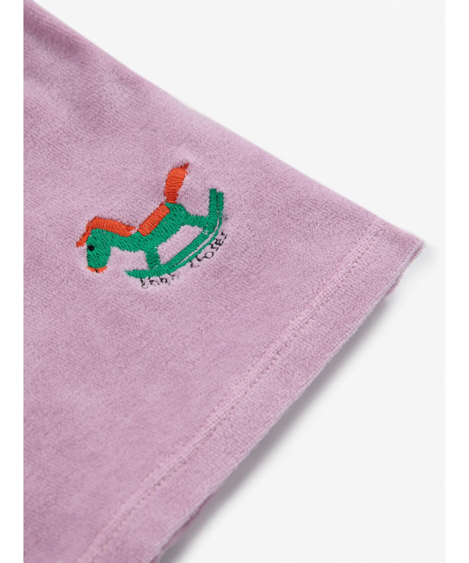 Детский кардиган из органического хлопка Rocking Horse crossed T-shirt BOBO CHOSES лавандовый — фото 2