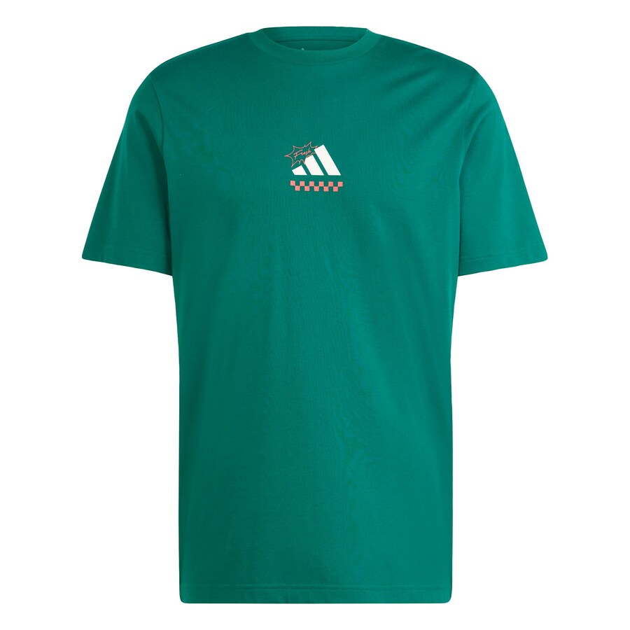 

Рубашка для выступлений ADIDAS SPORTSWEAR Lounge Pizza Graphic, изумрудный