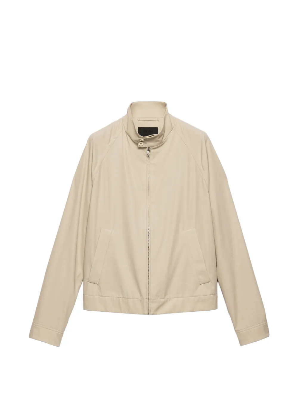 

Хлопковая куртка Prada, бежевый