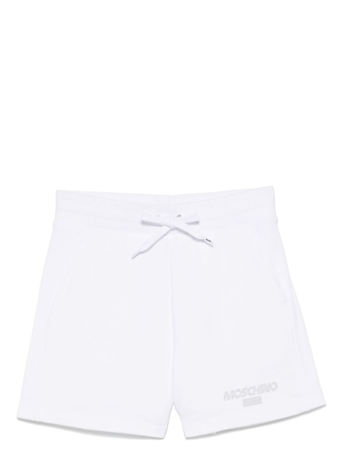 

Moschino шорты с логотипом, белый