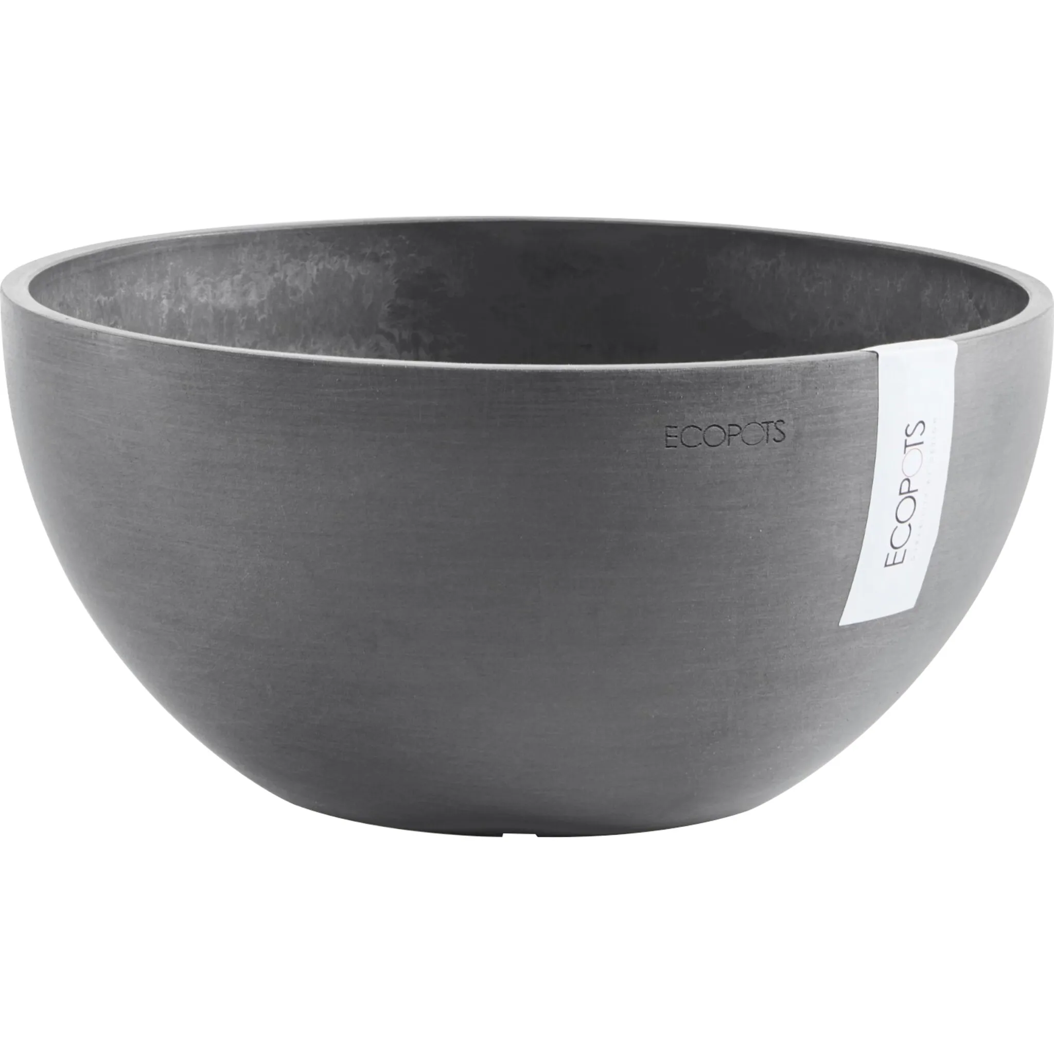 

Цветочный горшок ECOPOTS «BRUSSELS Grey», ШxГxВ: 30x30x14 см, серый
