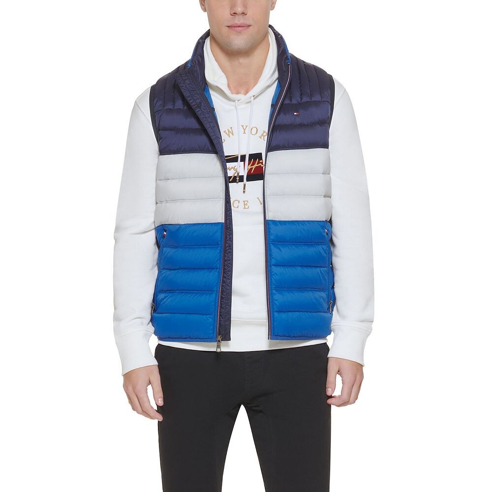 

Мужской стеганый жилет Tommy Hilfiger, цвет Royal Blue Combo