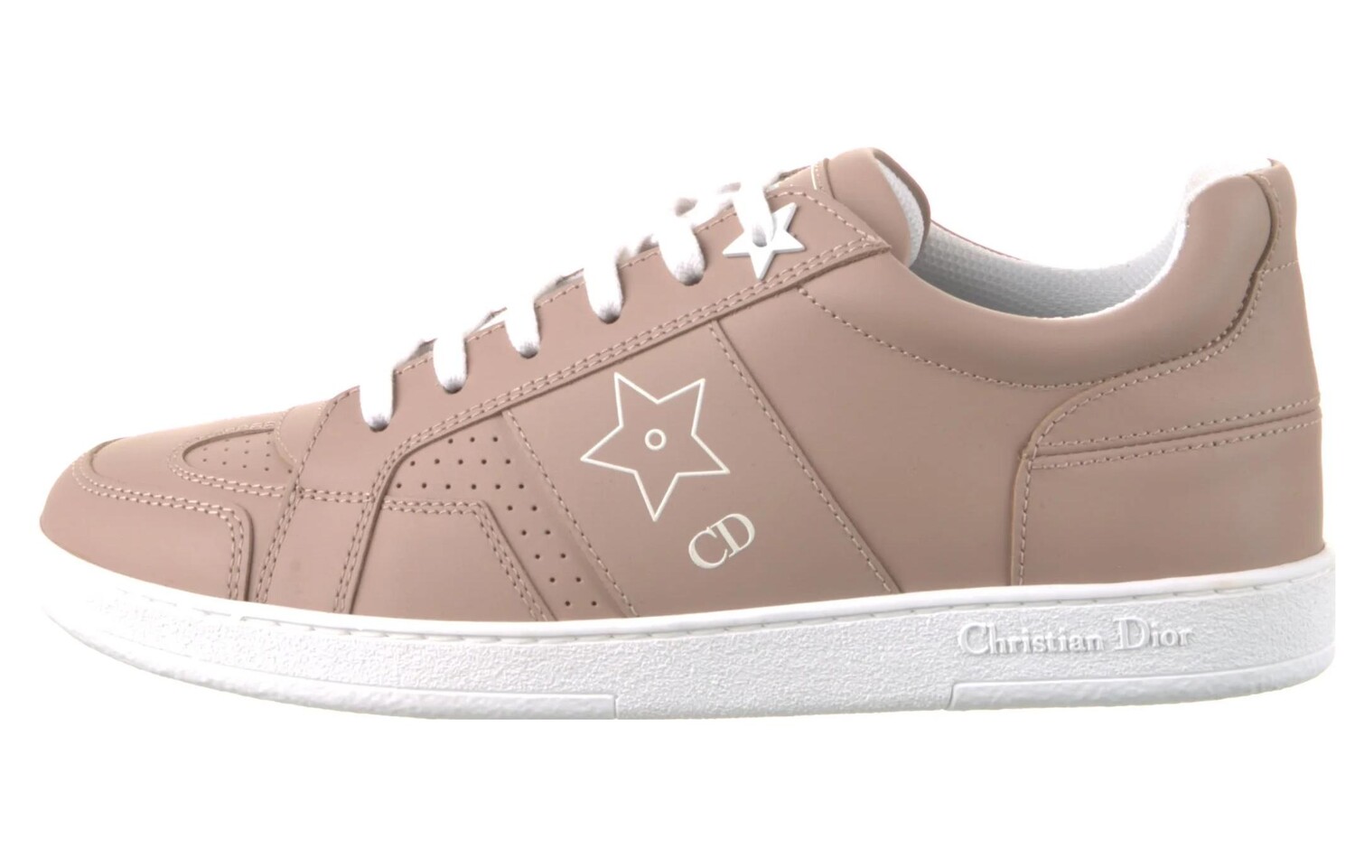 Кроссовки женские Dior Star, телесный