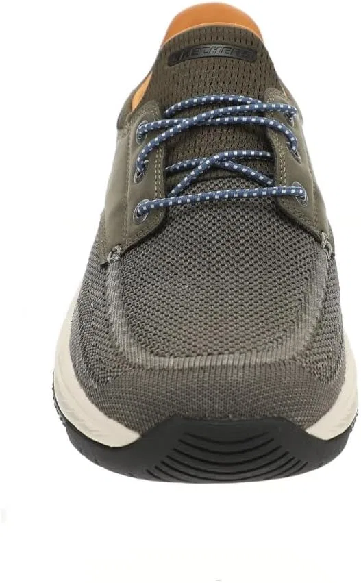 Мужские кроссовки Skechers Meroe-Alden, Olive Leaf For Me Leaf It To Me — фото 2