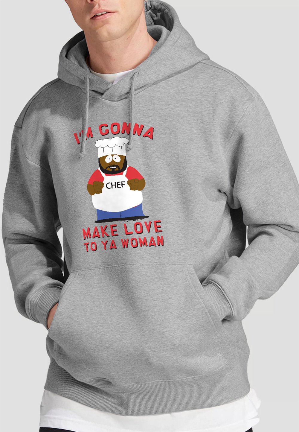 

Толстовка SOUTH PARK MAKE LOVE Cotton Soul, серый