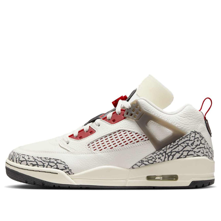 

Кроссовки Air Jordan Spizike Low 'Sail Cement Varsity Red', бежевый