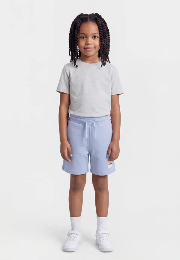 Детские и подростковые шорты унисекс Boss Kidswear, Pewter