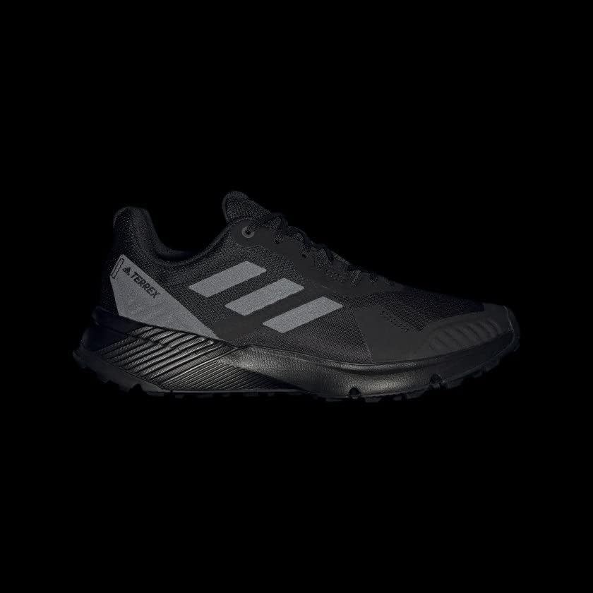 Мужские трейловые кроссовки Adidas Terrex Soulstride, черный — фото 3